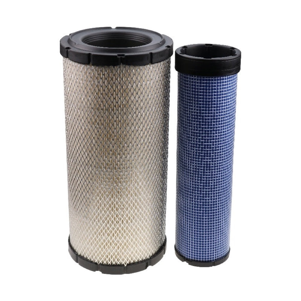 Air Filter Kit 600-185-2510 600-185-2520 fits Komatsu Engine S4D102E Excavator PC160LC-7 PW160-7 Loader WA150-5 WA200PZ-6